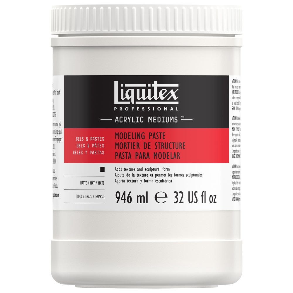LX Acrylic medium modeling paste 946ml