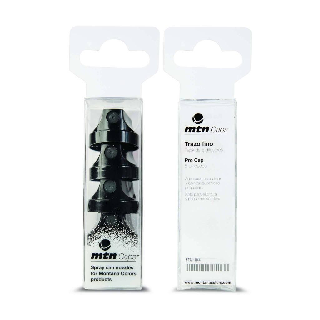 MTN Thin Line Caps 5-pack (pro cap svart)