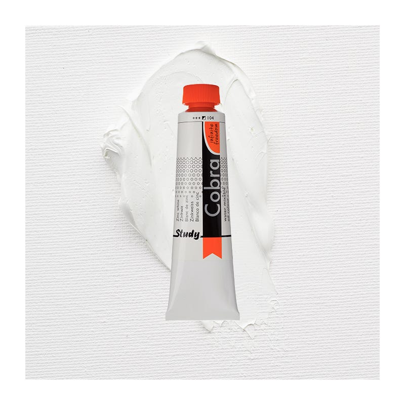 Cobra Study oil water.m Zinc white 40ml