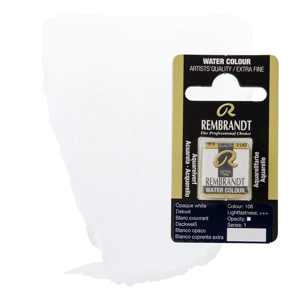 Rembrandt Akvarell Opaque white ½ kopp