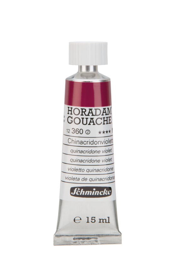 Horadam Gouache Quinacridone Violet 15ml