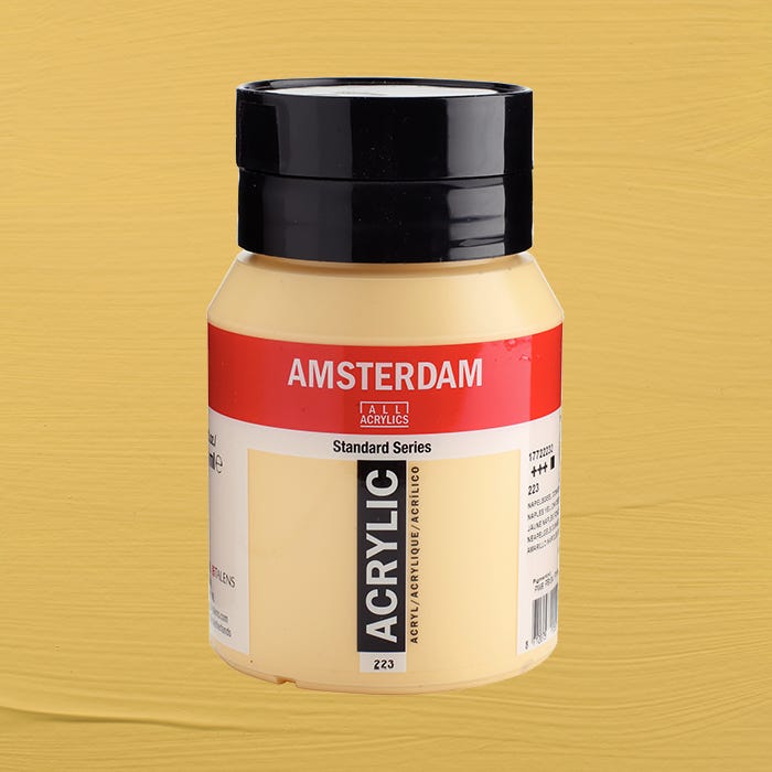 Amsterdam akryl Naples yellow deep 500ml