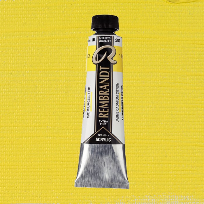 Rembrandt acrylic Cadmium yellow lemon 40ml