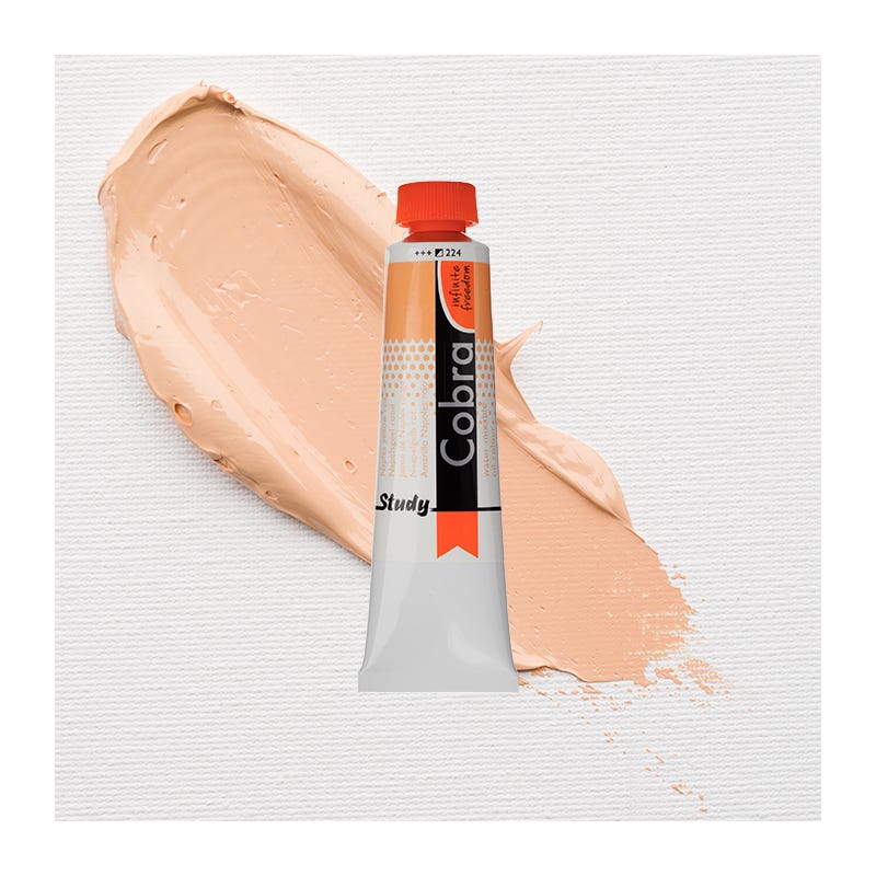 Cobra Study oil water.m Naples Yellow Red 40ml