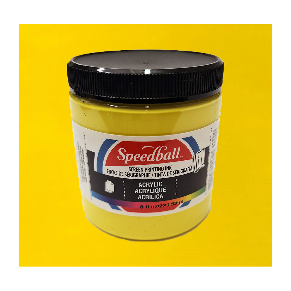 Acrylic Screentrycksfärg Speedball Process Yellow 237ml