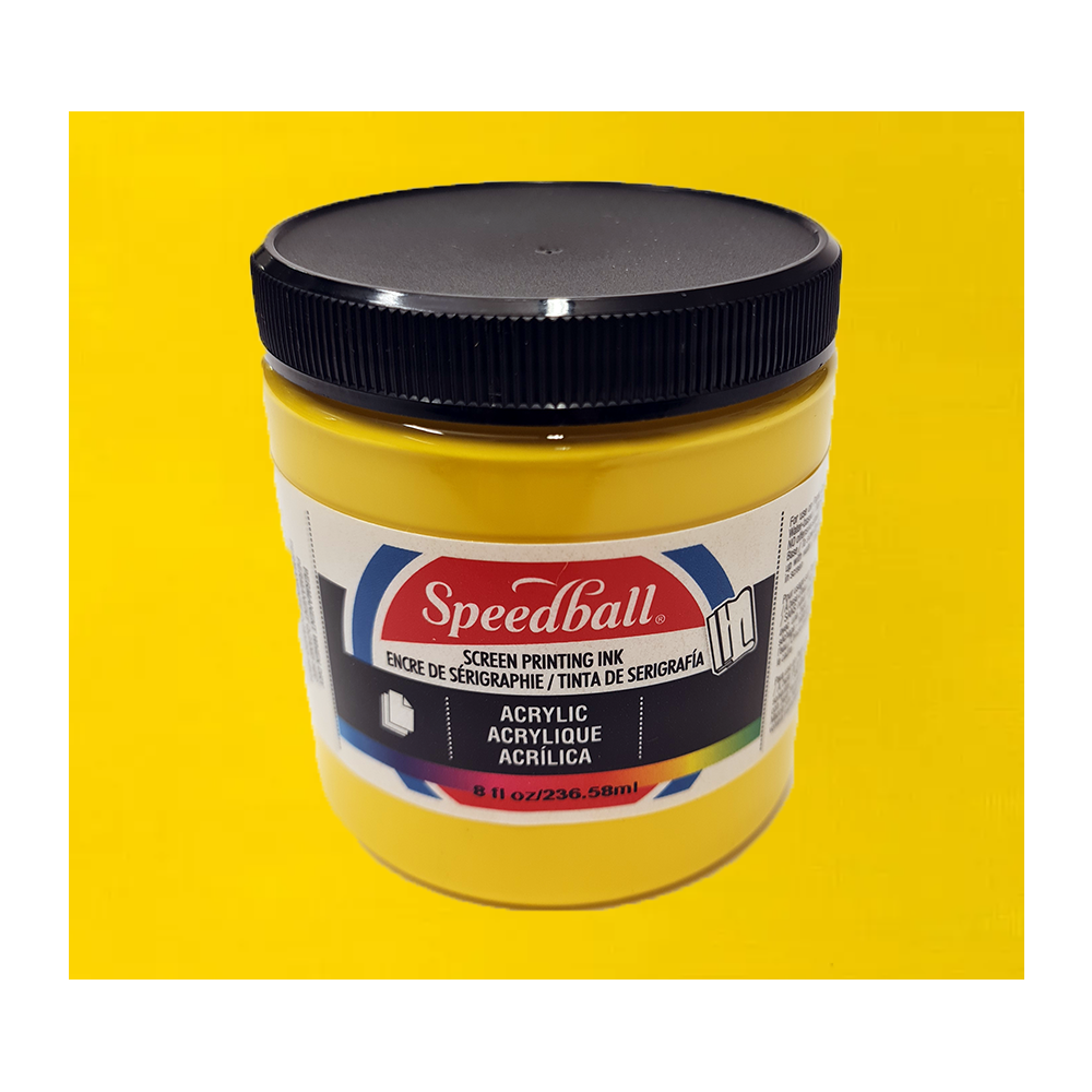 Acrylic Screentrycksfärg Speedball Medium Yellow 237ml