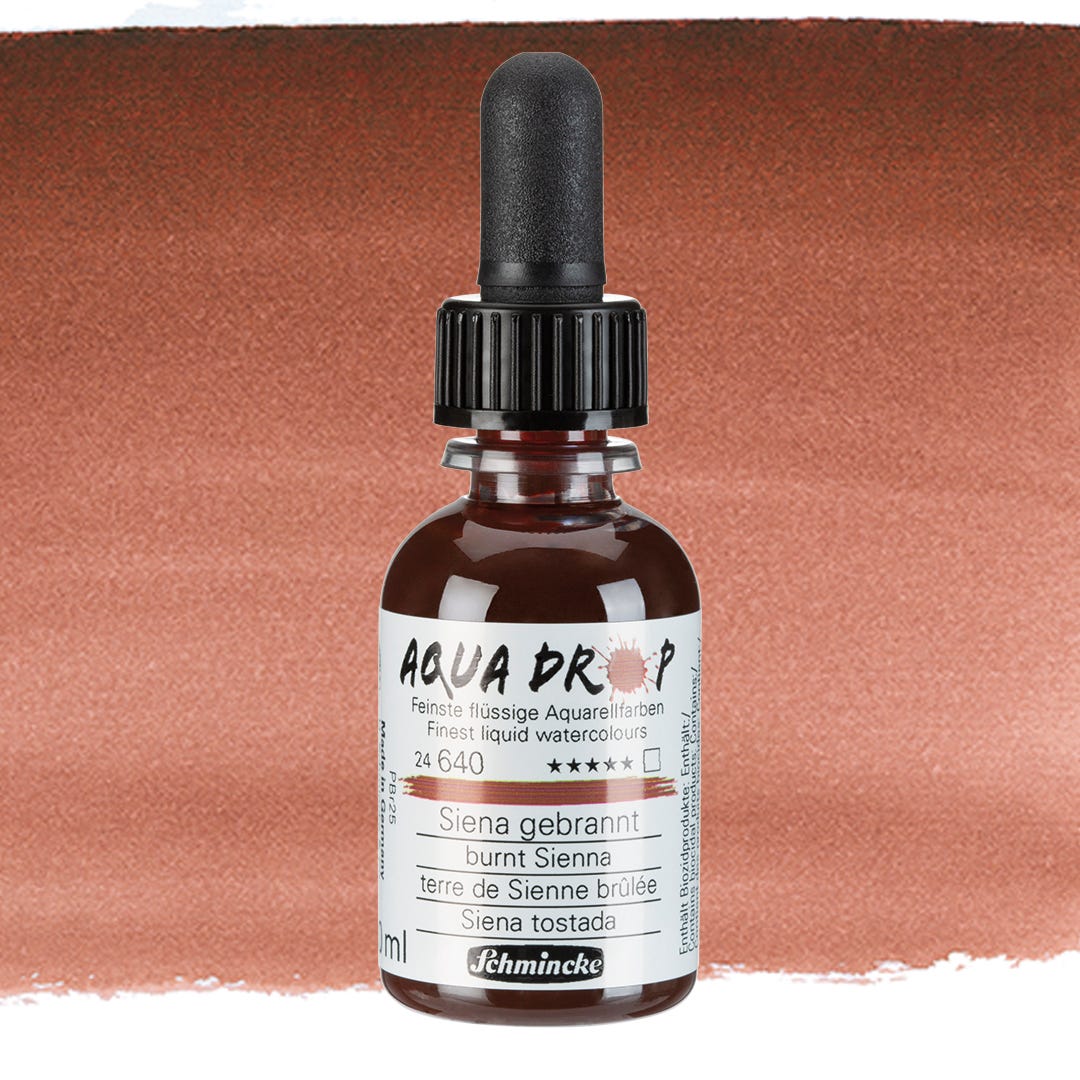 Aqua Drop Burnt Sienna 30ml Schmincke