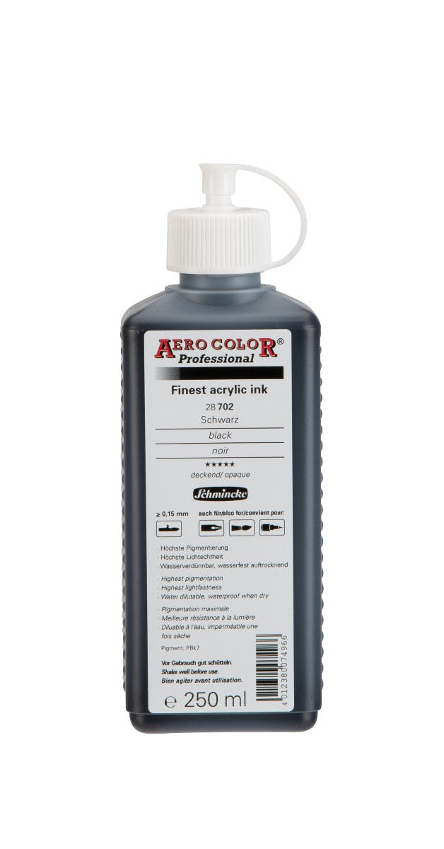 Aero Color Black 250ml Schmincke