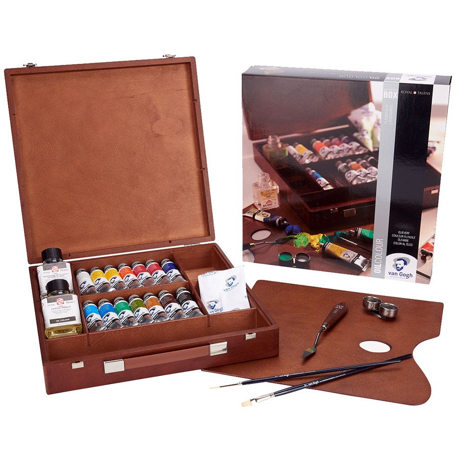 Van Gogh Olja Inspiration box trälåda