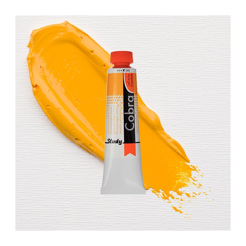 Cobra Study oil water.m Permanent Yellow Deep 40ml