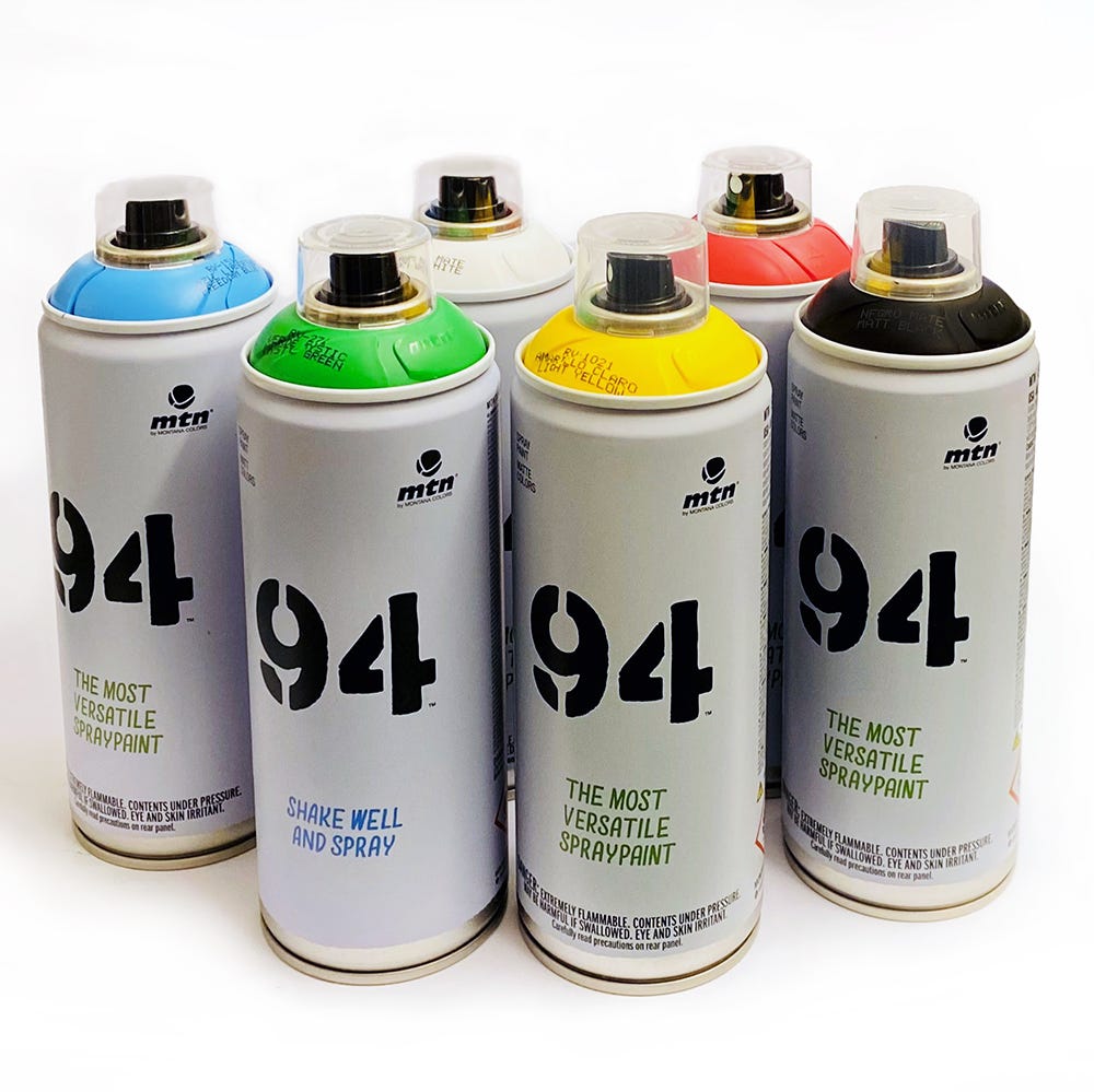Sprayfärg MTN 94 Startset 400ml