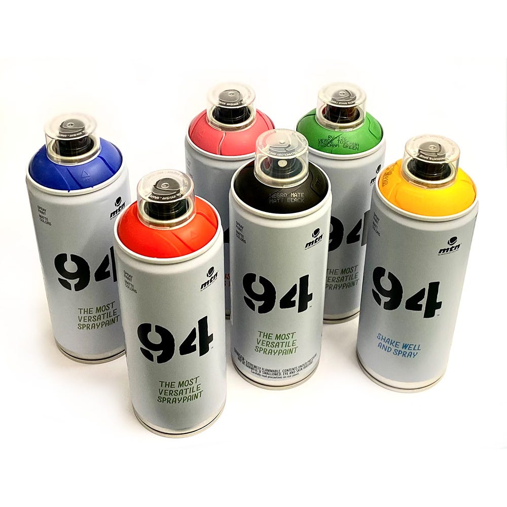 Sprayfärg MTN 94 Rich Tones 6set 400ml