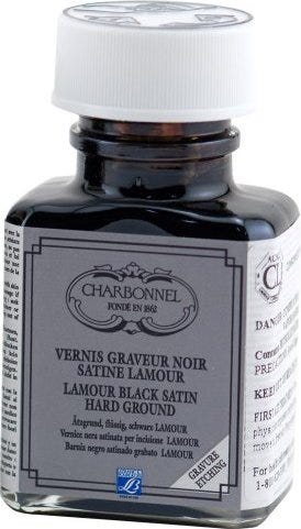 Etsgrund Lamour Black Satin Hard Ground 75 ml