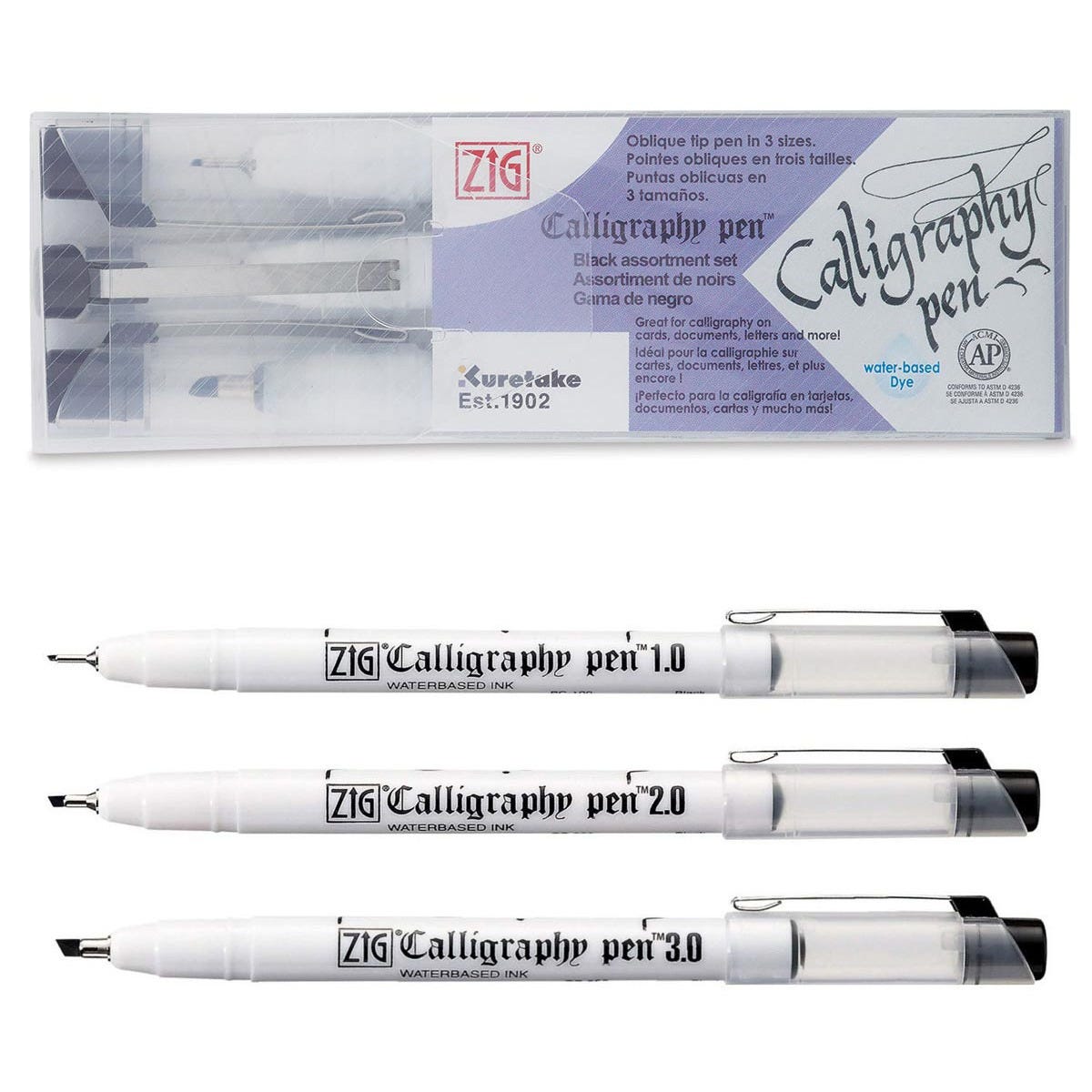 Kalligrafiset Zig 3st