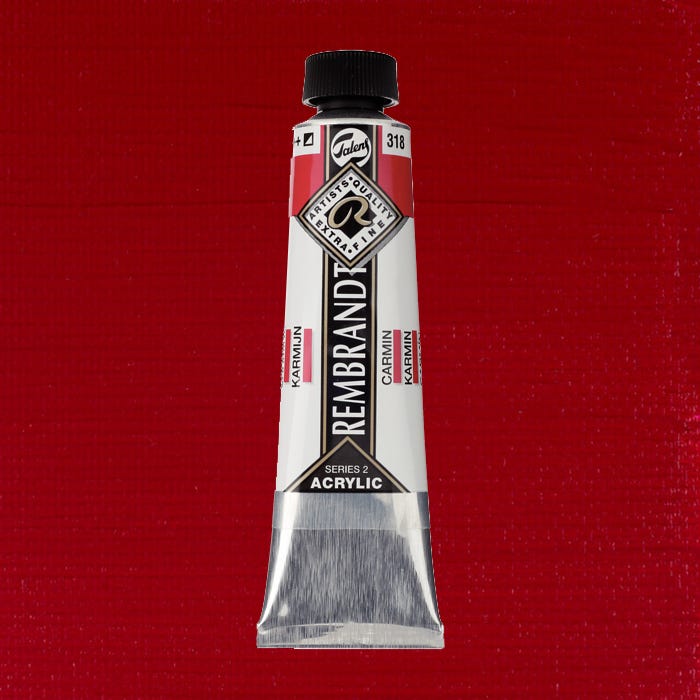 Rembrandt acrylic Carmine 40ml