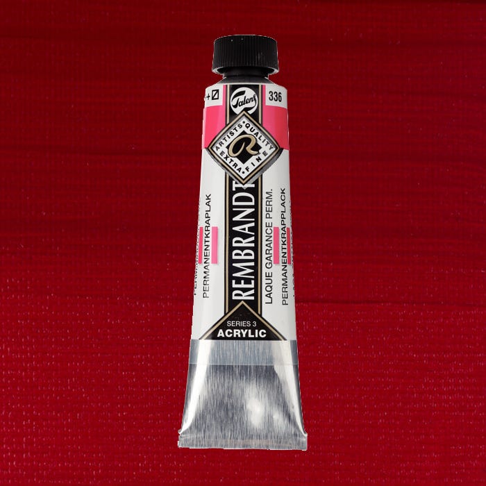 Rembrandt acrylic Permanent Madder Lake 40ml