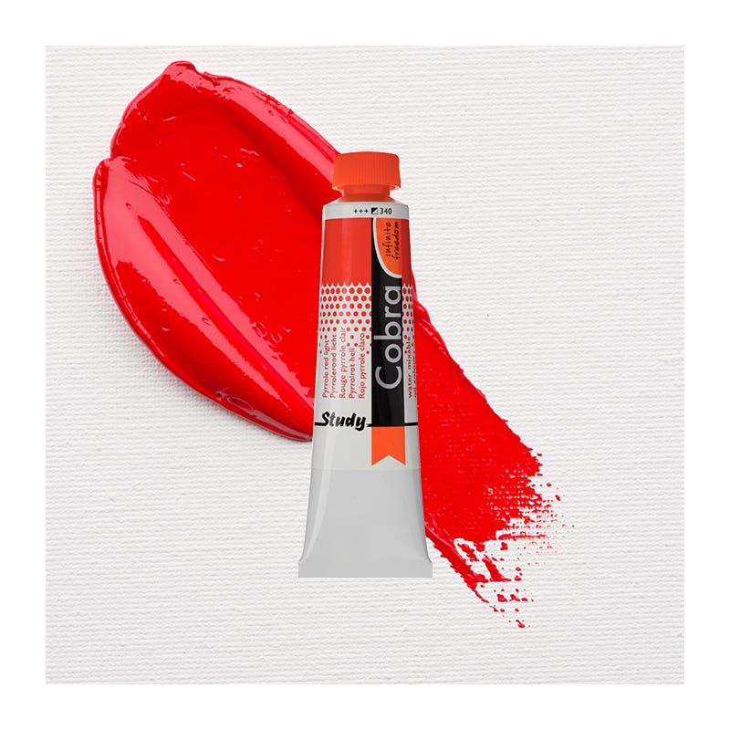 Cobra Study oil water.m Pyrrole Red Light 40ml