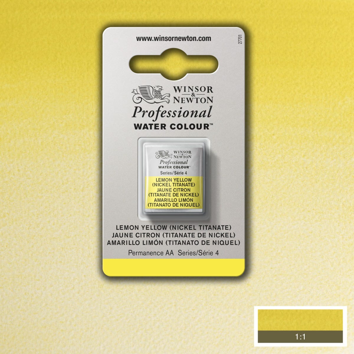 WN Lemon Yellow (Nickel titan) ½  kopp