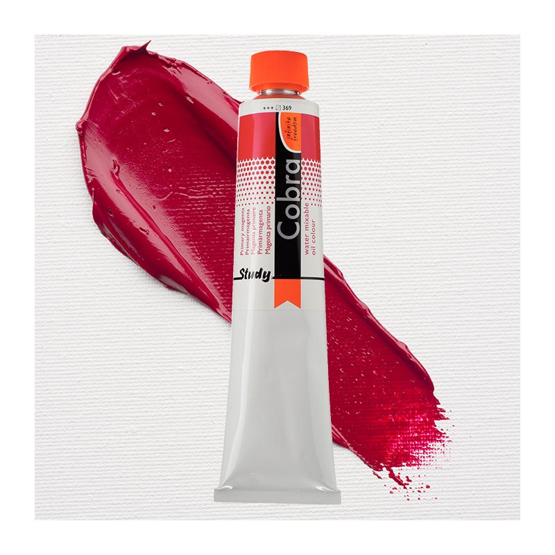 Cobra Study oil water.m Primary Magenta 200ml
