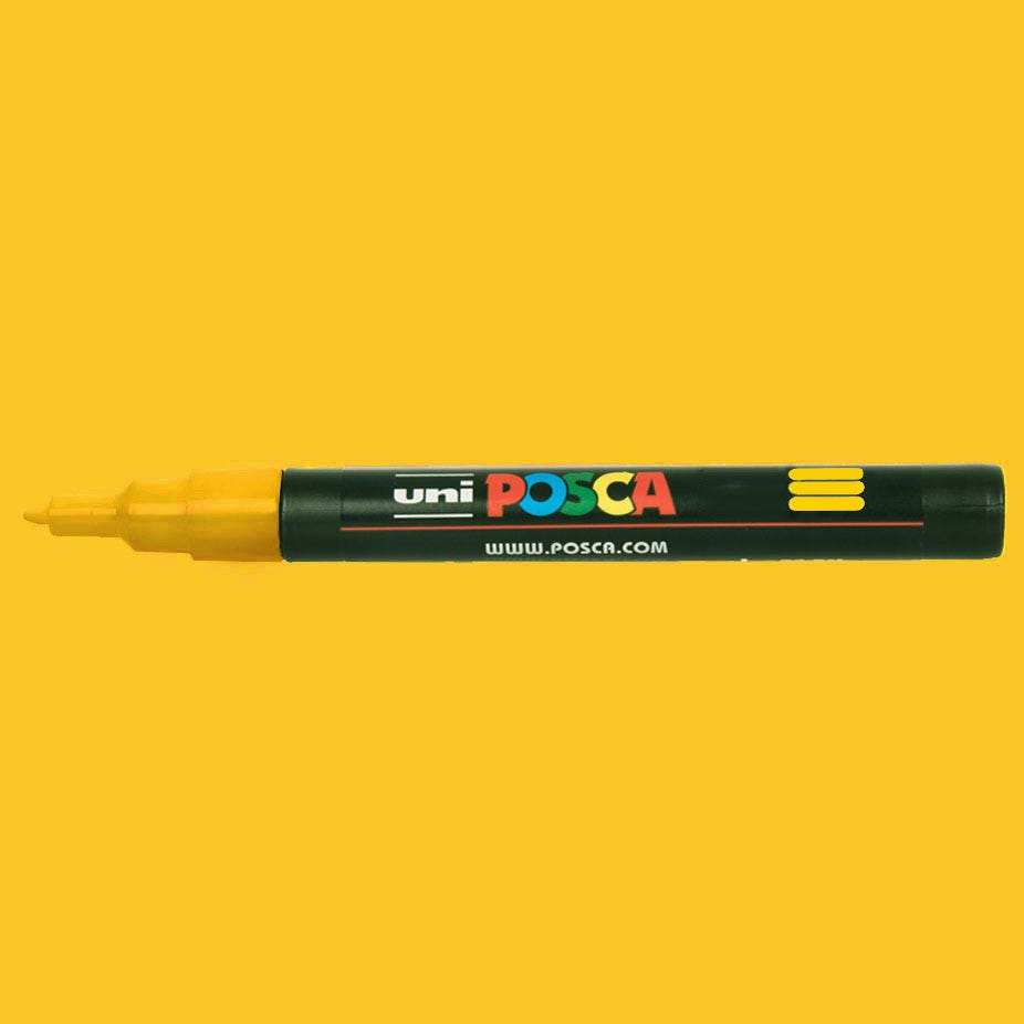 POSCA marker 3M 1,5mm Bright Yellow Orange