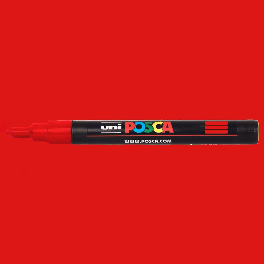 POSCA marker 3M 1,5mm Red #