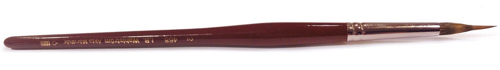 Mantelpensel mårdhår och sibirisk ekorre nr2 (5,6mm)