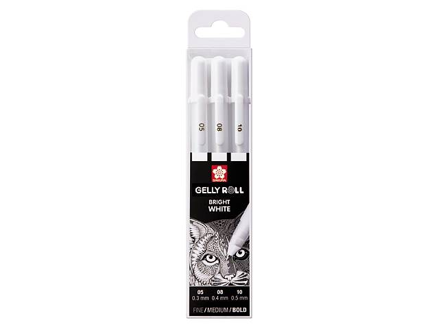 Gelly Roll White 3-set (0.3/0.4/0.5)