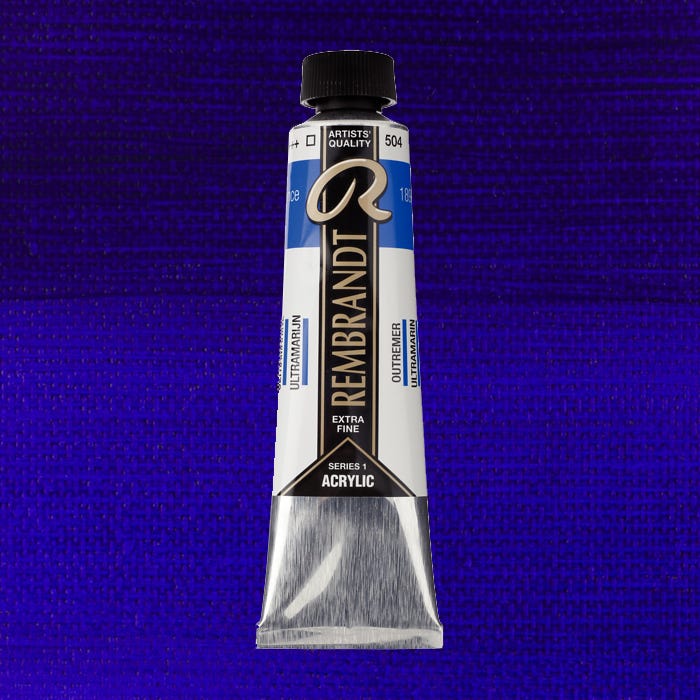 Rembrandt acrylic Ultramarine 40ml