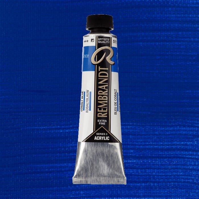Rembrandt acrylic Cobalt blue 40ml