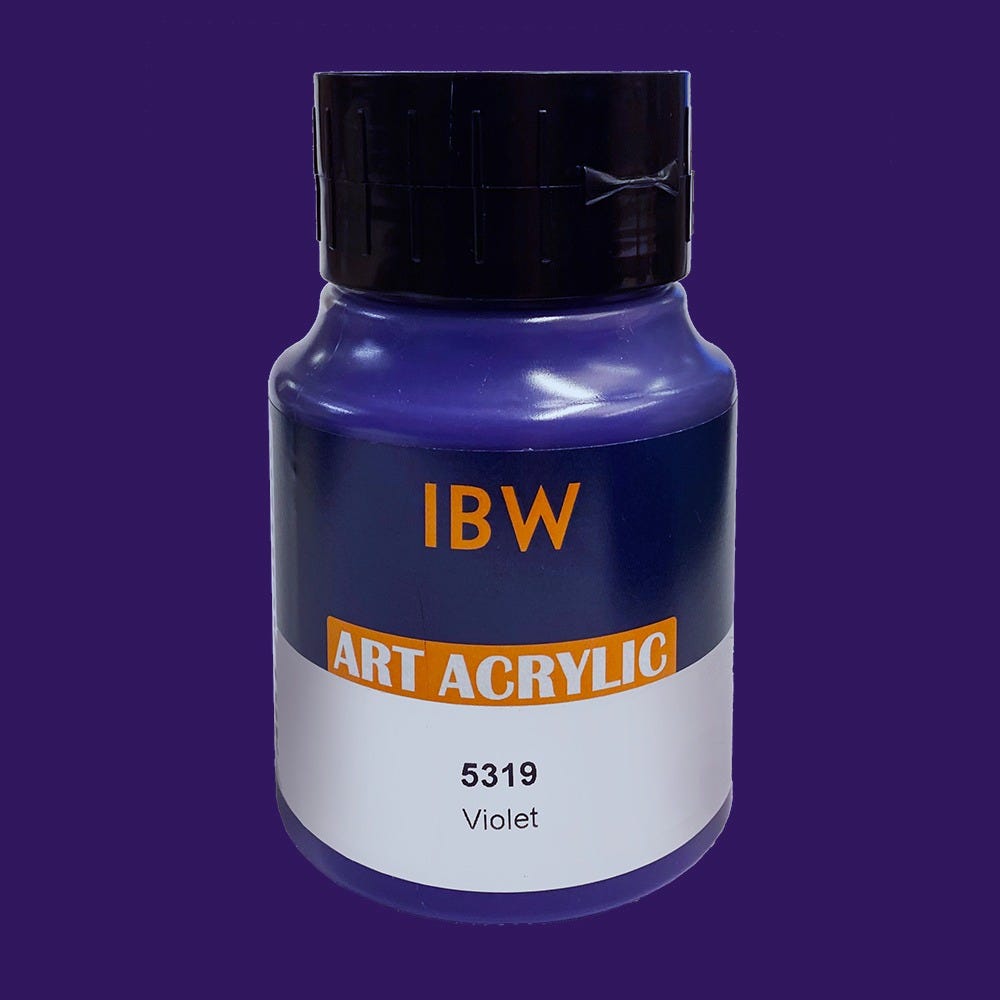 IBW Art Acrylic Violet 500ml