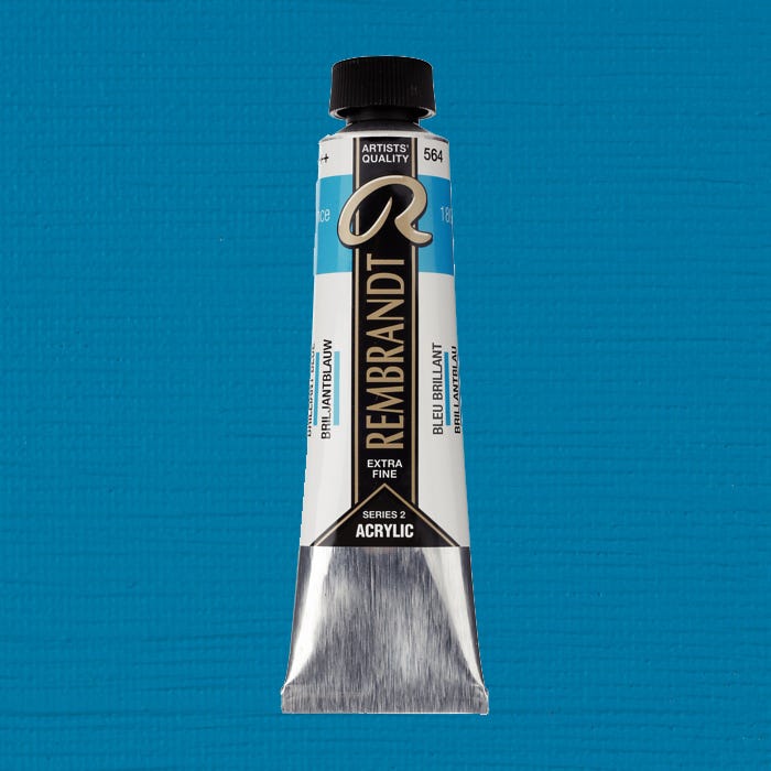 Rembrandt acrylic Brilliant blue 40ml