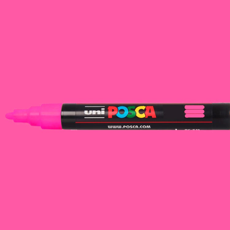 POSCA marker 5M 2,5mm Fluo Pink