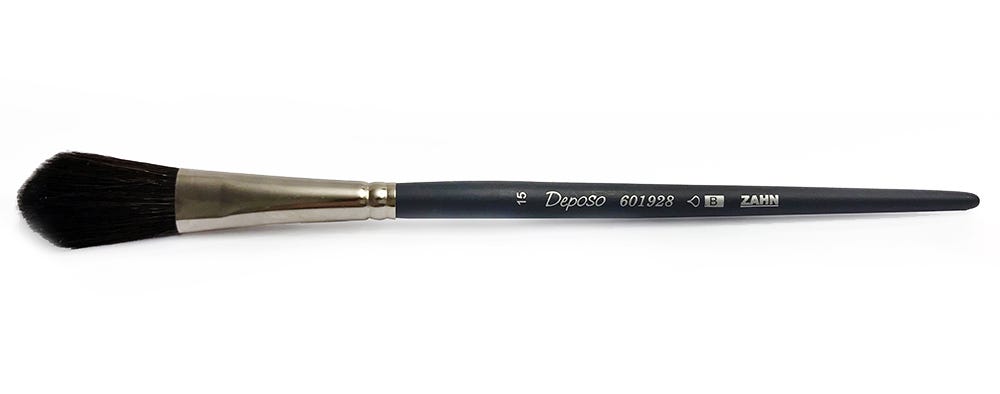 Laverpensel Deposo syntetiskt ekorrhår nr15