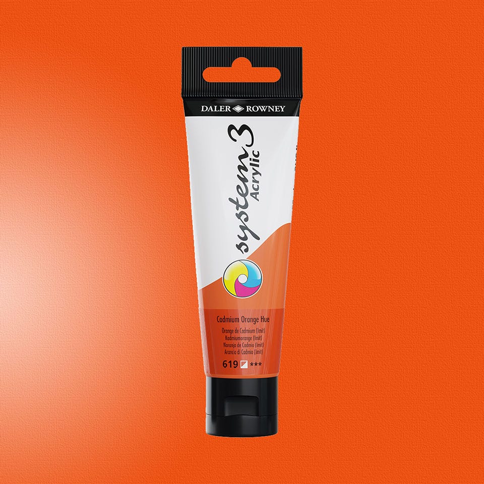 System3 Cadmium Orange Hue 59ml