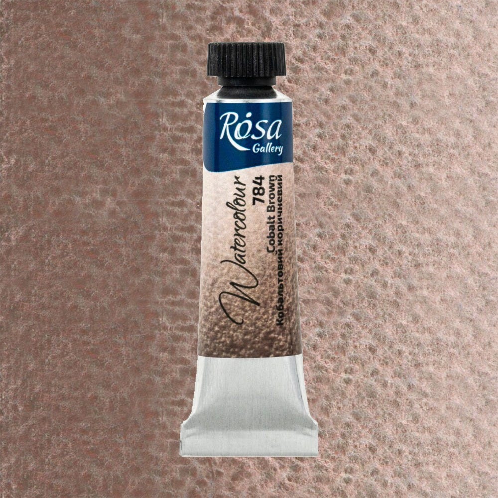 Rosa Gallery akvarell Cobalt Brown tub 10ml