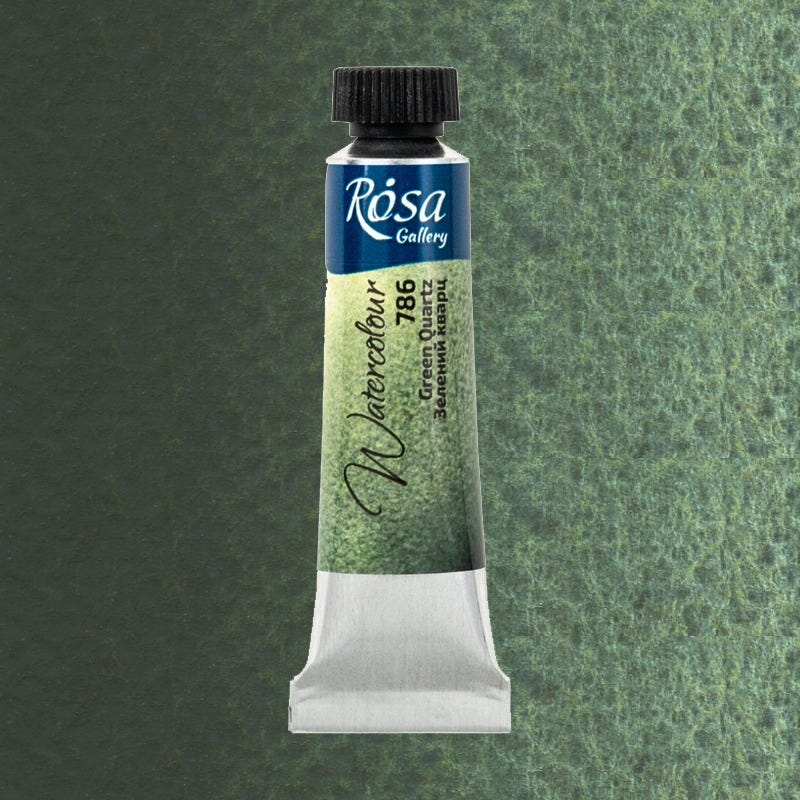 Rosa Gallery akvarell Green Quartz tub 10ml