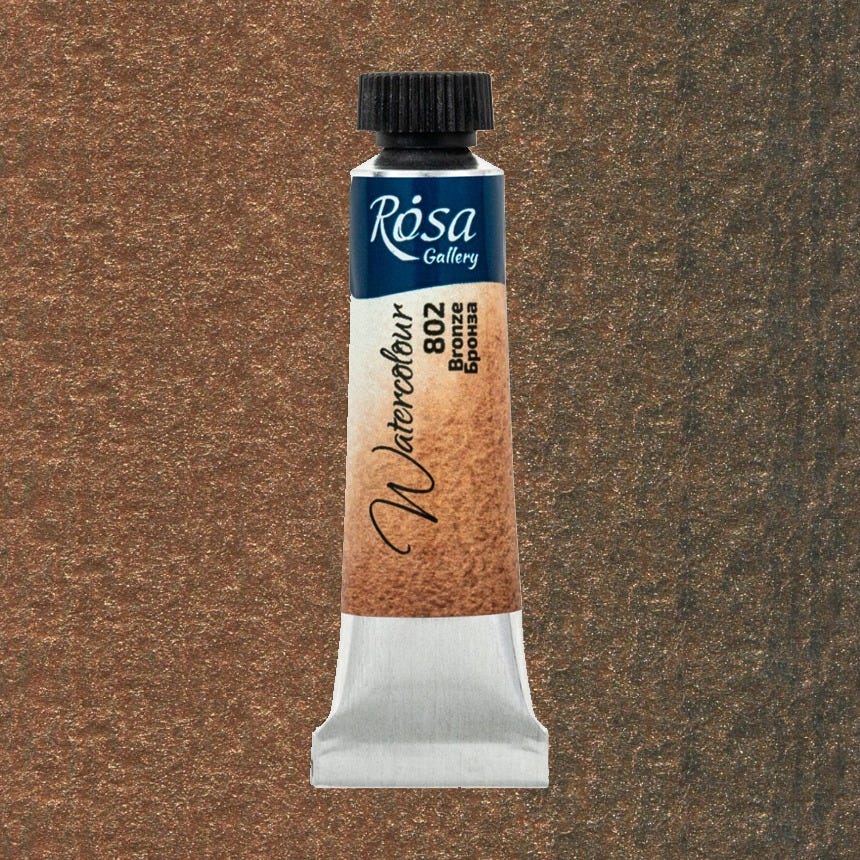 Rosa Gallery akvarell Bronze tub 10ml