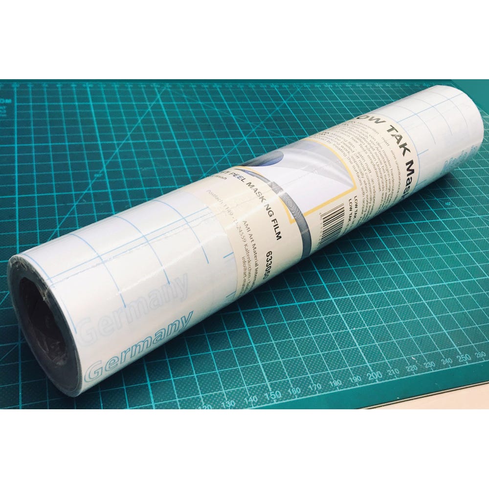 Schablonfilm låghäftande 30cmx4m
