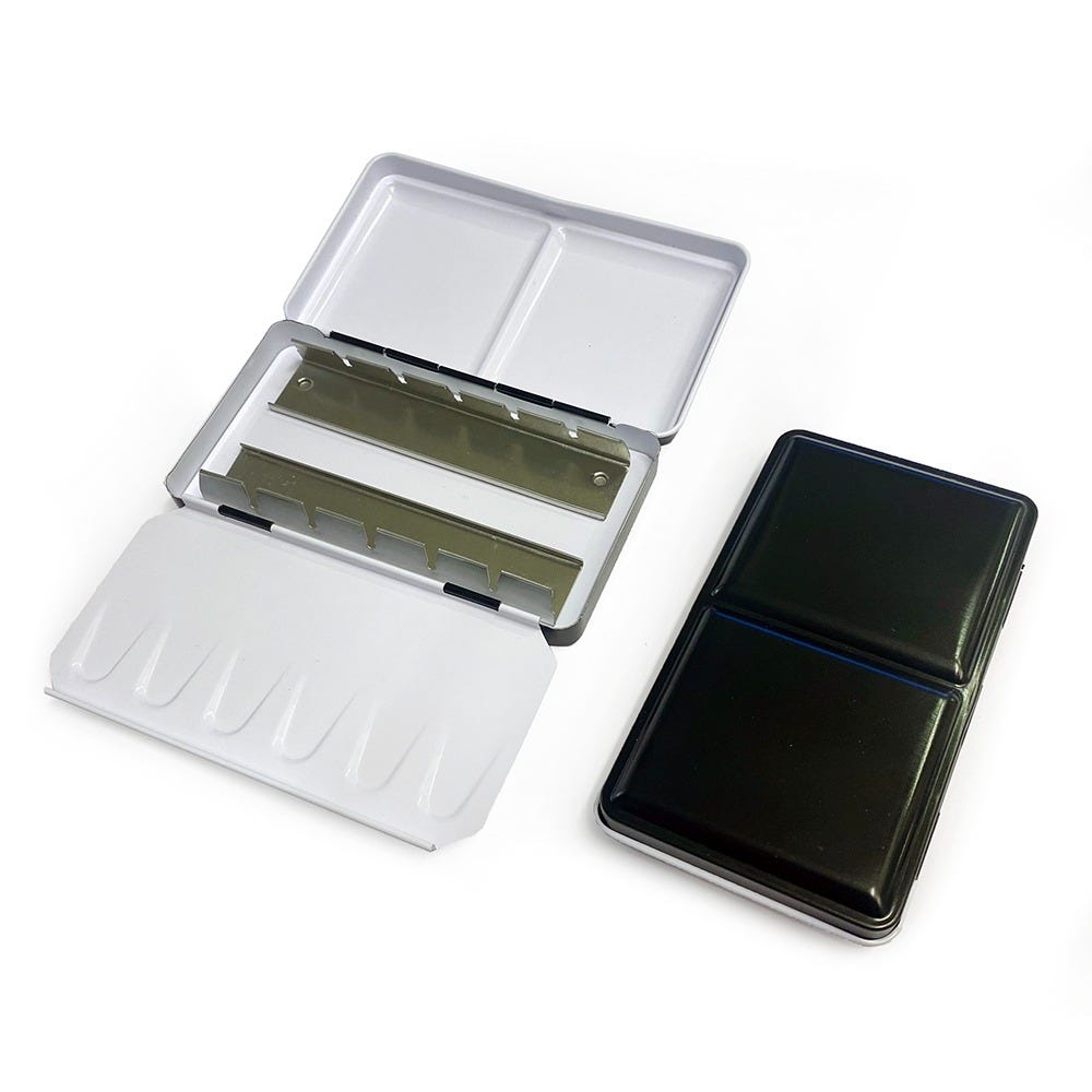 Akvarellåda tom pocket 6/12