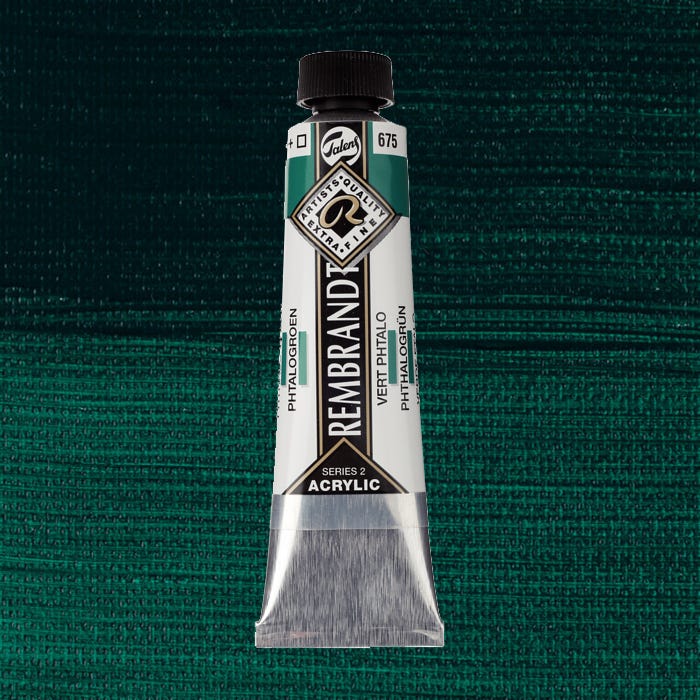 Rembrandt acrylic Phtalo green 40ml