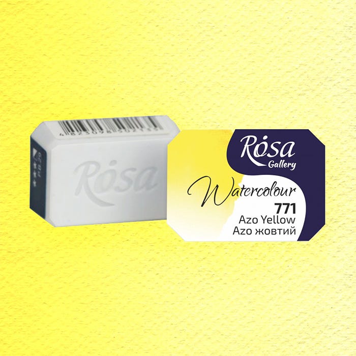 Rosa Gallery akvarell Azo Yellow 1/1 kopp