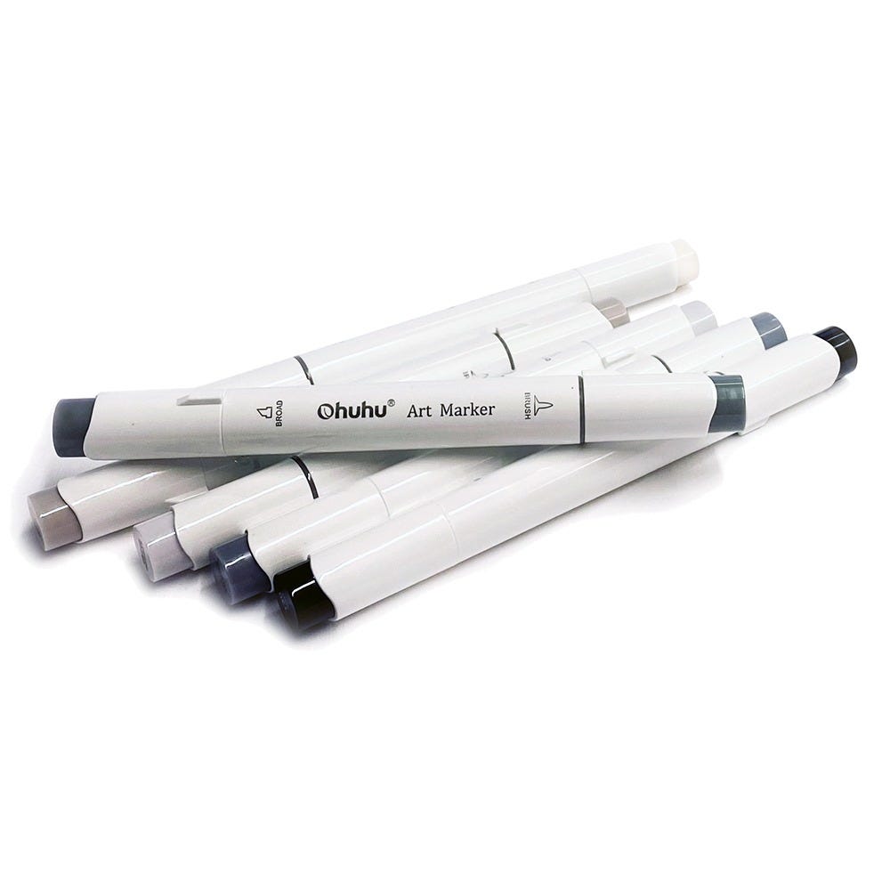 Ohuhu Artmarker 6-set Neutral Tones