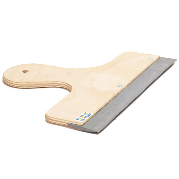 Gummispackel 150mm i trähandtag