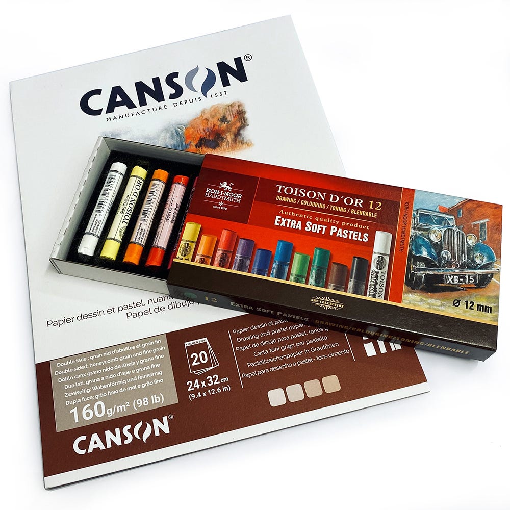 Pastellset Koh-i-noor/Canson