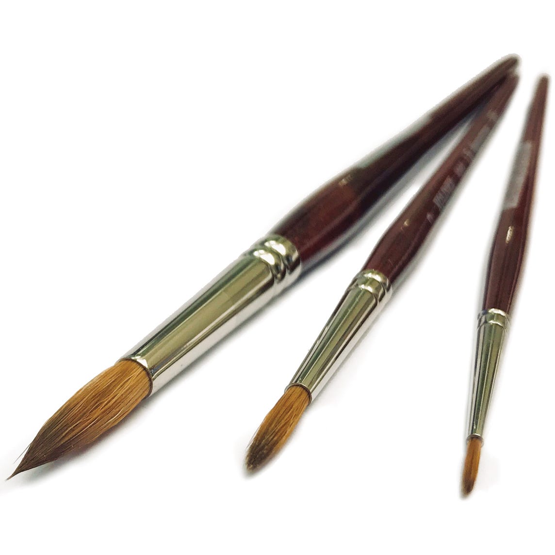 Mårdhårspensel Kolinex (syntetisk) SET RUND nr 1, 3, 8