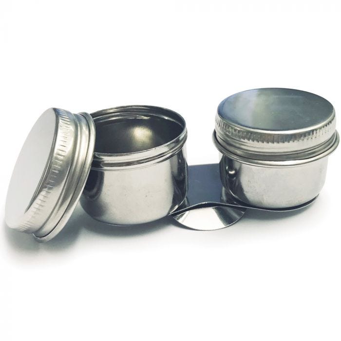 Palettkopp dubbel, metall m. lock