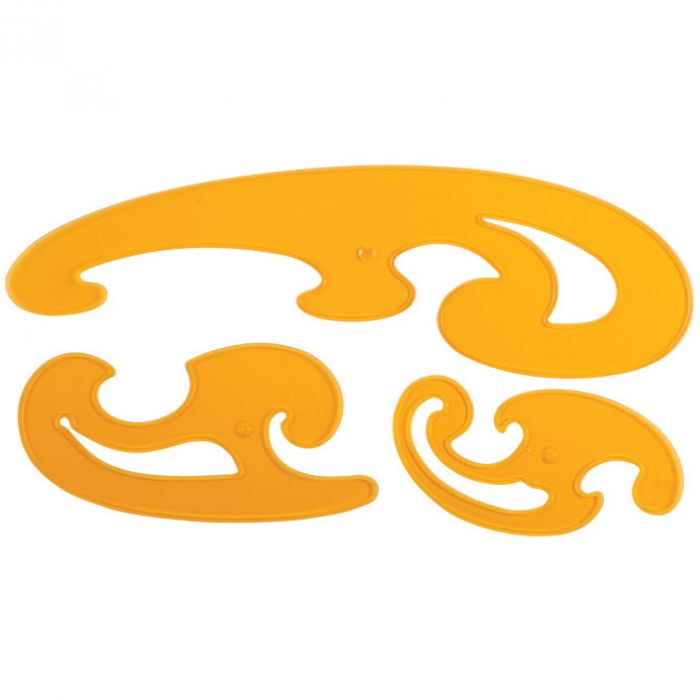 Kurvmall burmester set 3st