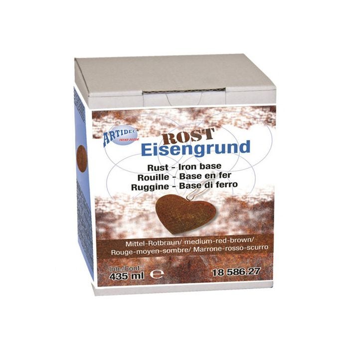 Järnoxideringset rödbrun