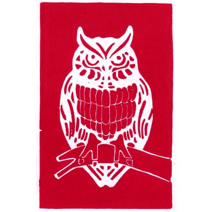 Linofärg Schmincke Carmine 250ml