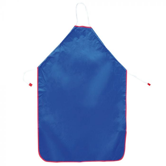 Förkläde blå vuxen 105cm
